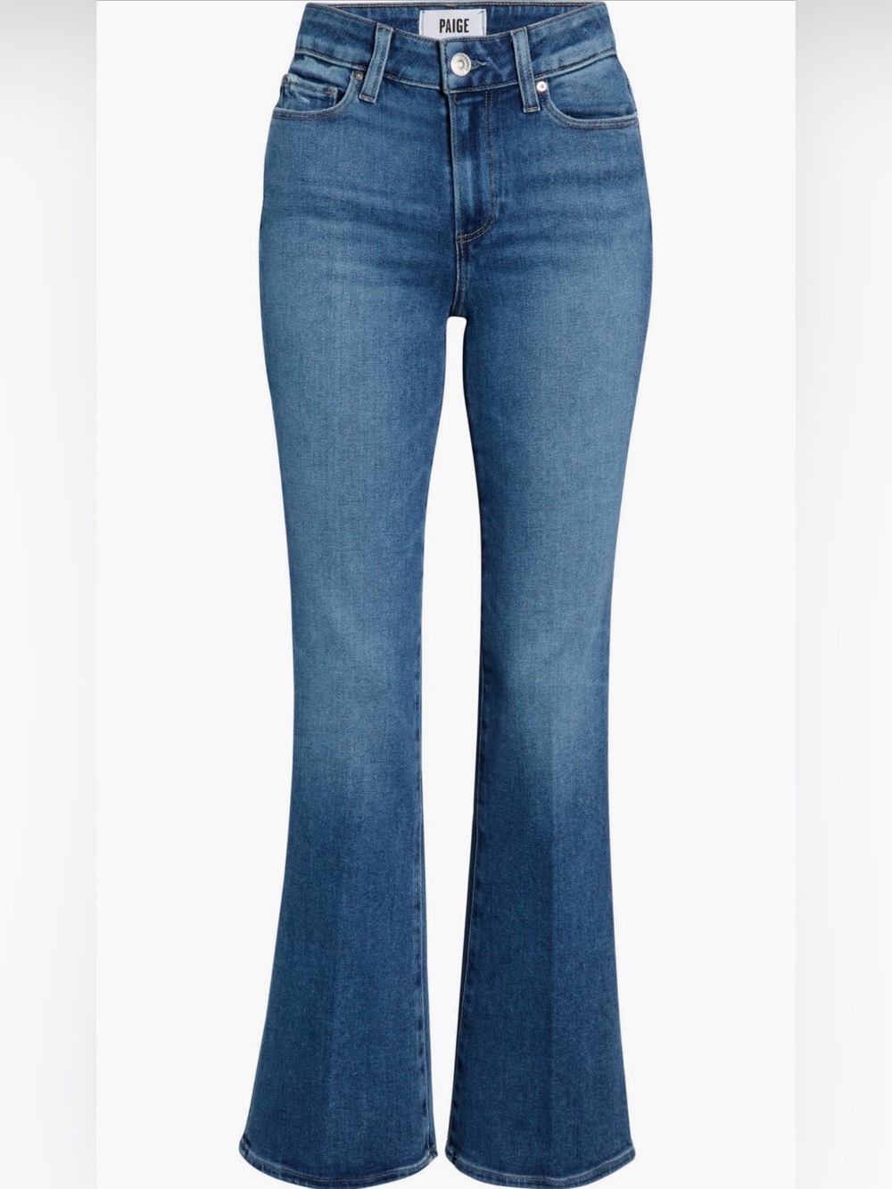 PAIGE Laurel Canyon High Waist Bootcut Jeans